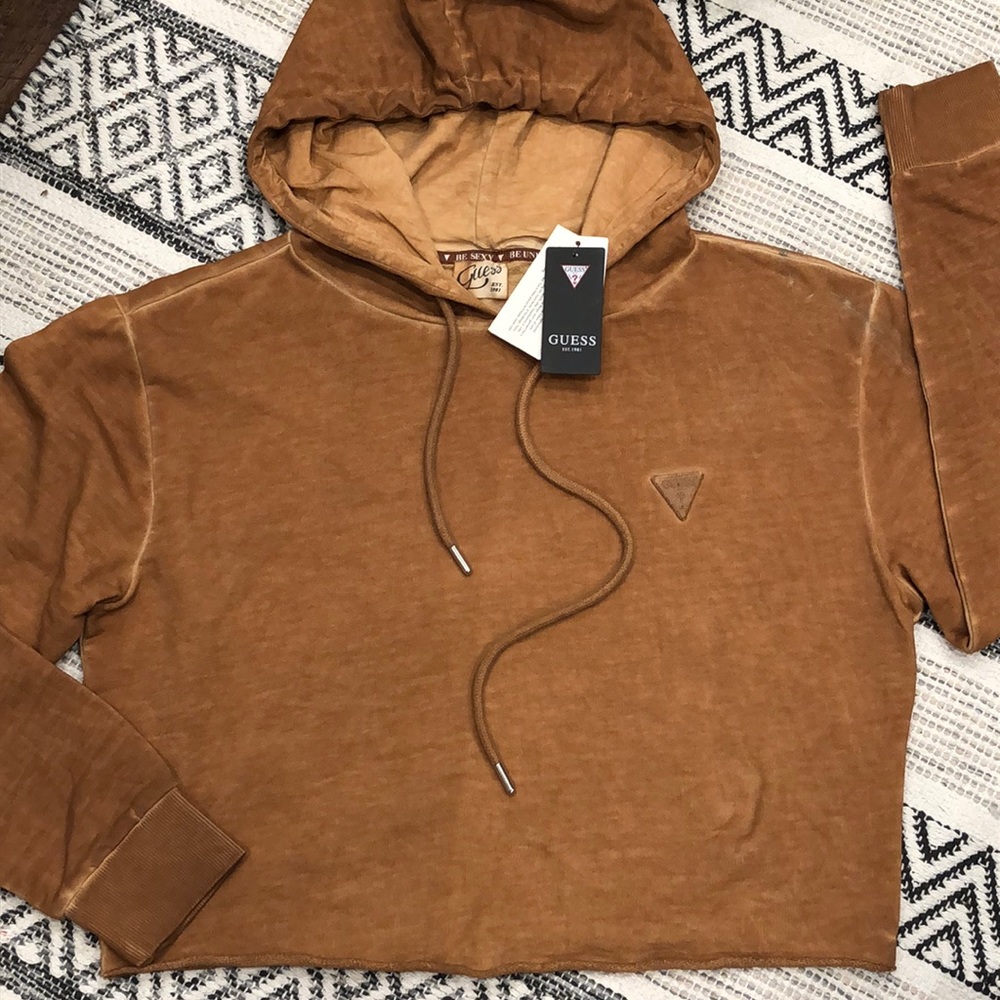 Guess Cropped Hoodie